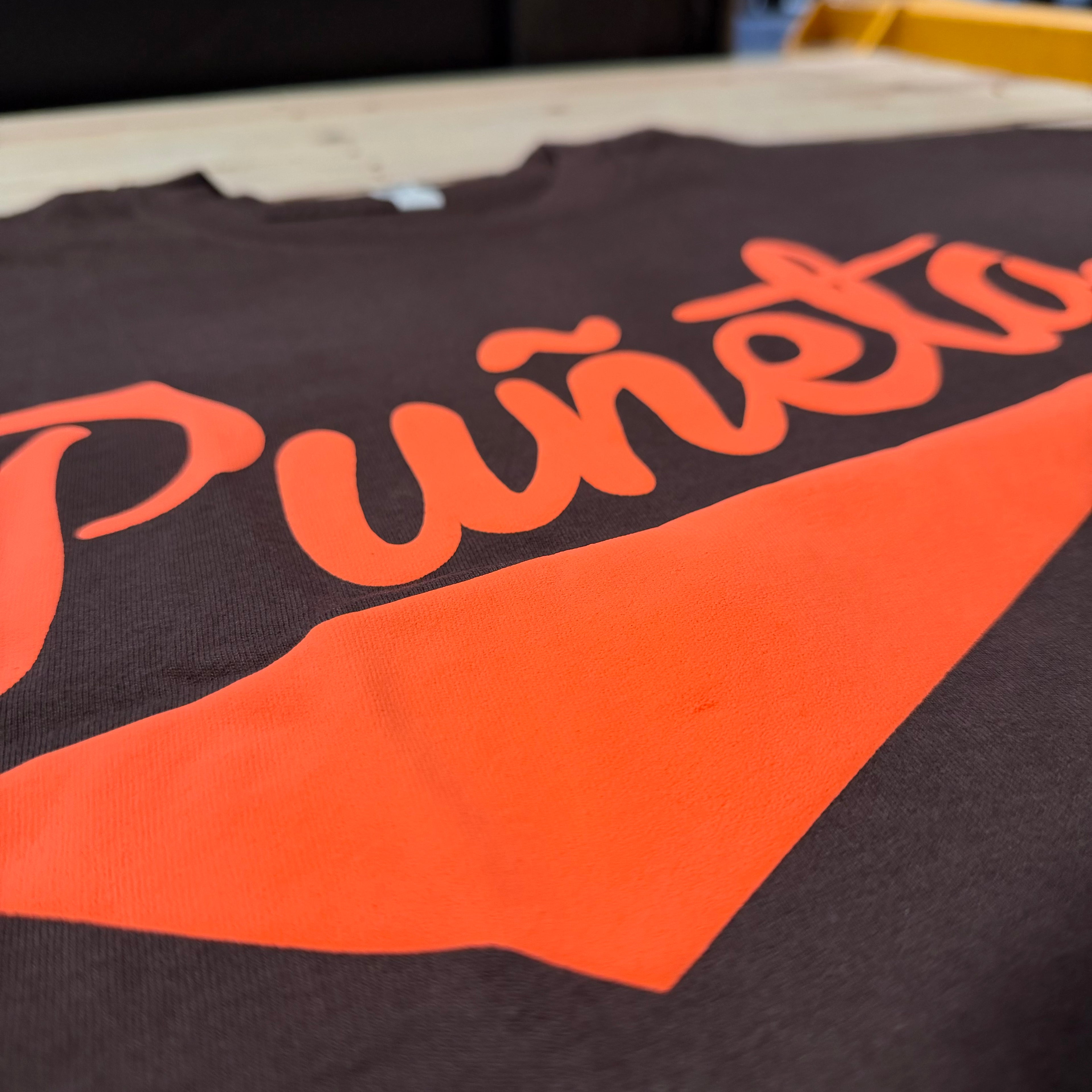 Orange Puñeta Puff